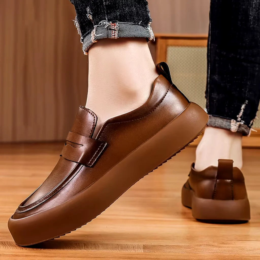 loafers masculino marrom